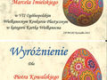 dyplomy KONKURS WIELKANOCNY 2021